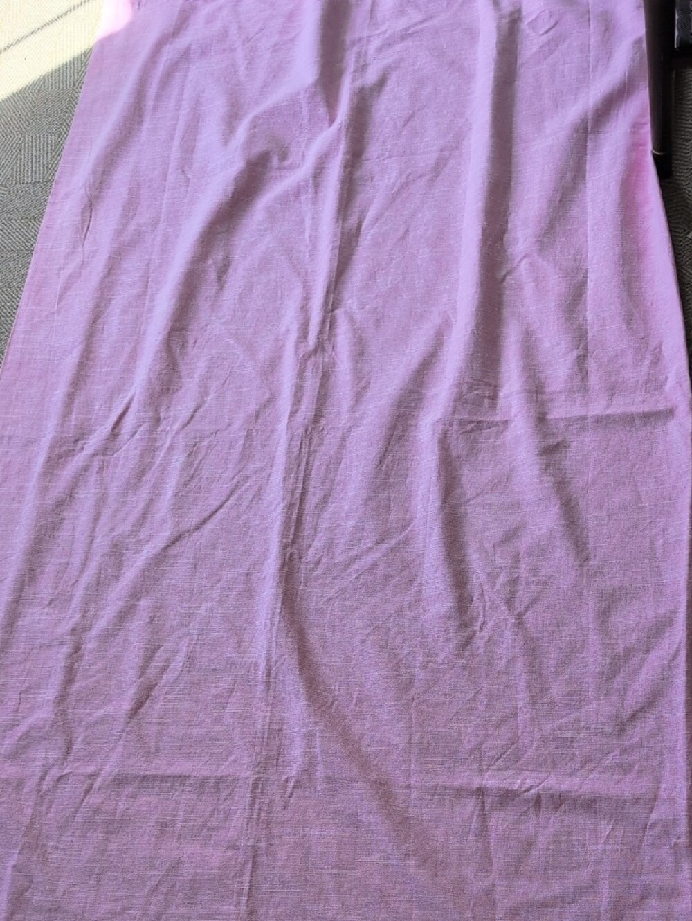Pottery Barn Kids Evelyn Pink Linen Blend Blackout Curtains Panel Pair 44" x 84" - Picture 6 of 14
